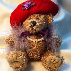 Red Hat Bear AND Bracelet (see second and third photos)